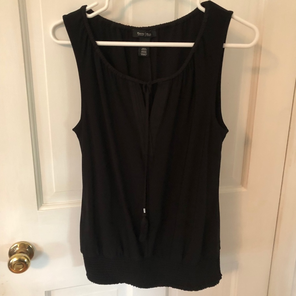 White House Black Market sleeveless tunic